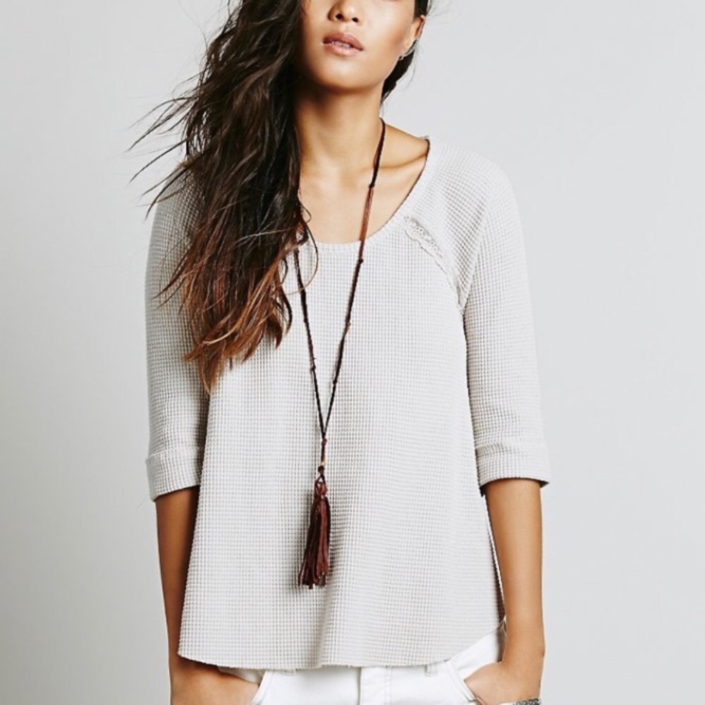 Free People Bon Bon Lace Thermal